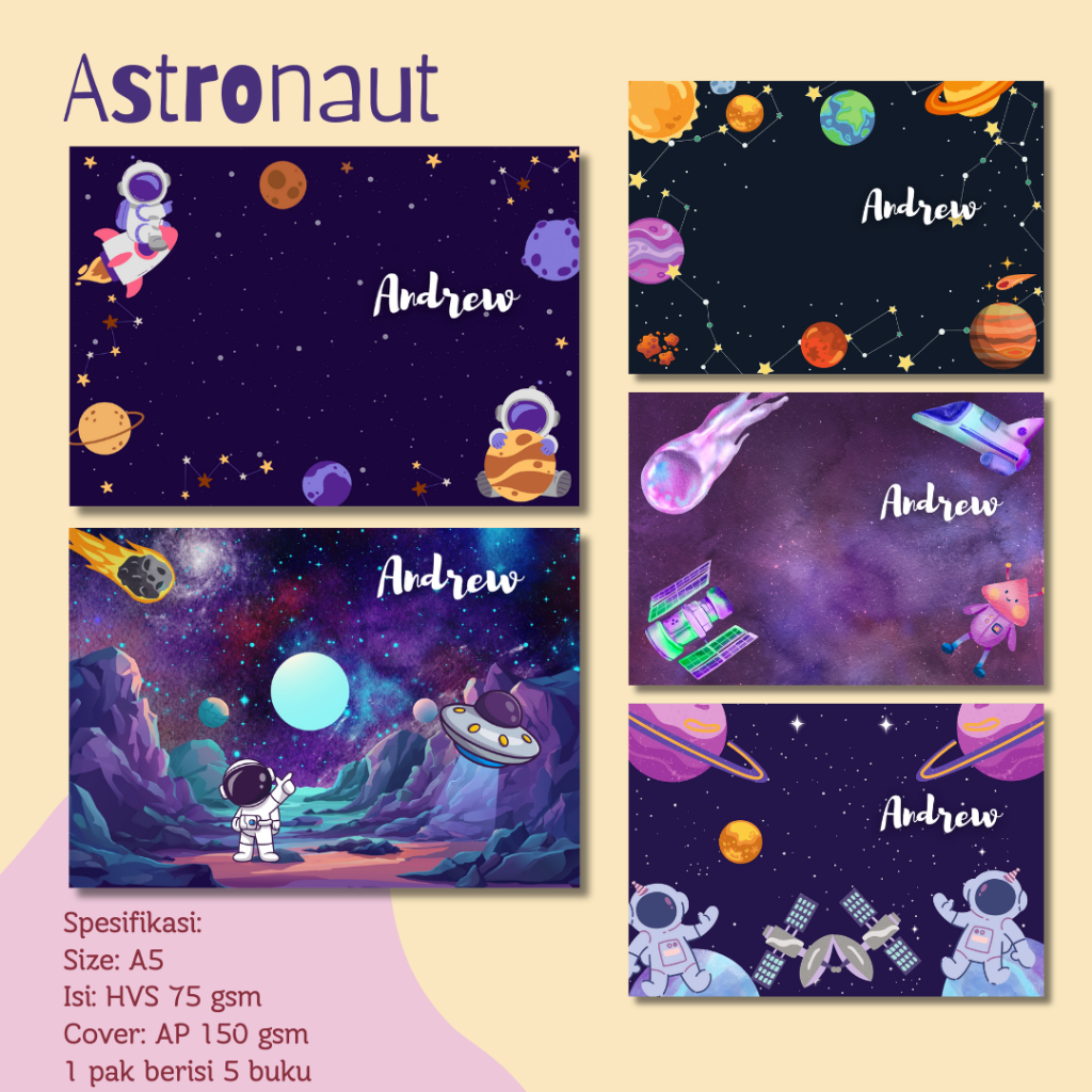 

Ay00! Custom Nama Buku Tulis Garis Titik Kotak Polos Ukuran A5 38 Halaman 5 Buku