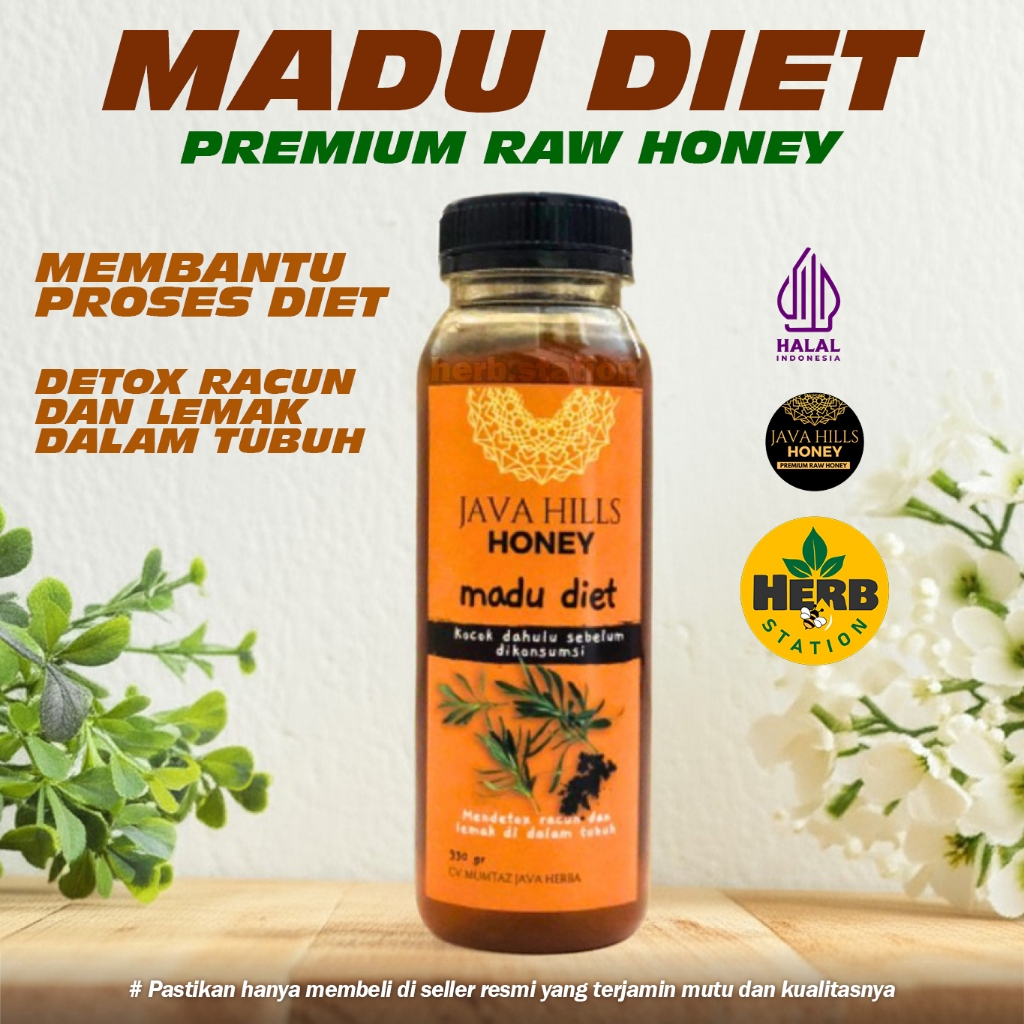 

Herb Station - Java Hills Honey Madu Diet Langsing Herba Herbal Premium Raw