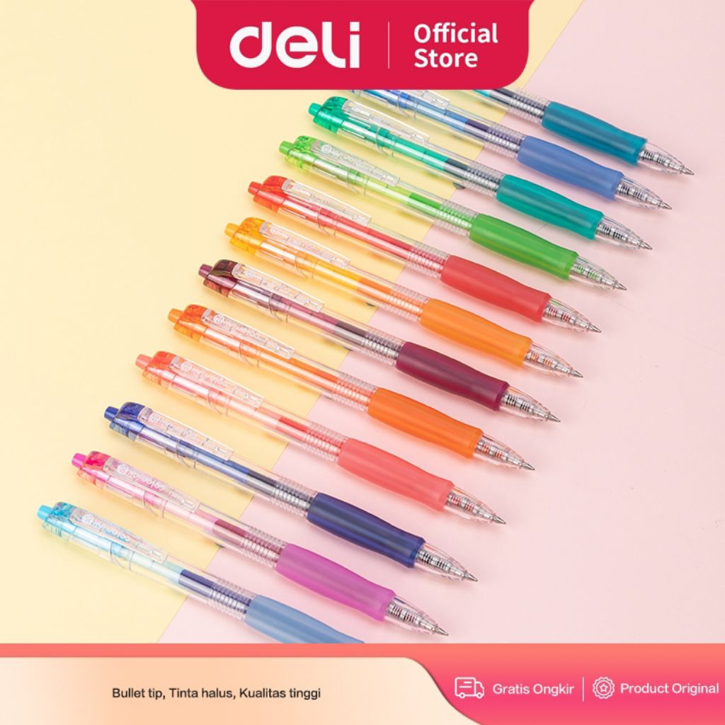 

DELI pena gel pen SG501/SA500 ALL colour