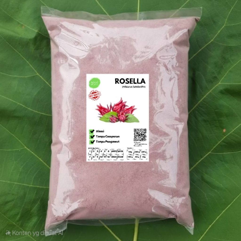 

Bubuk Rosella Merah 250 Gram Serbuk Powder Rosela