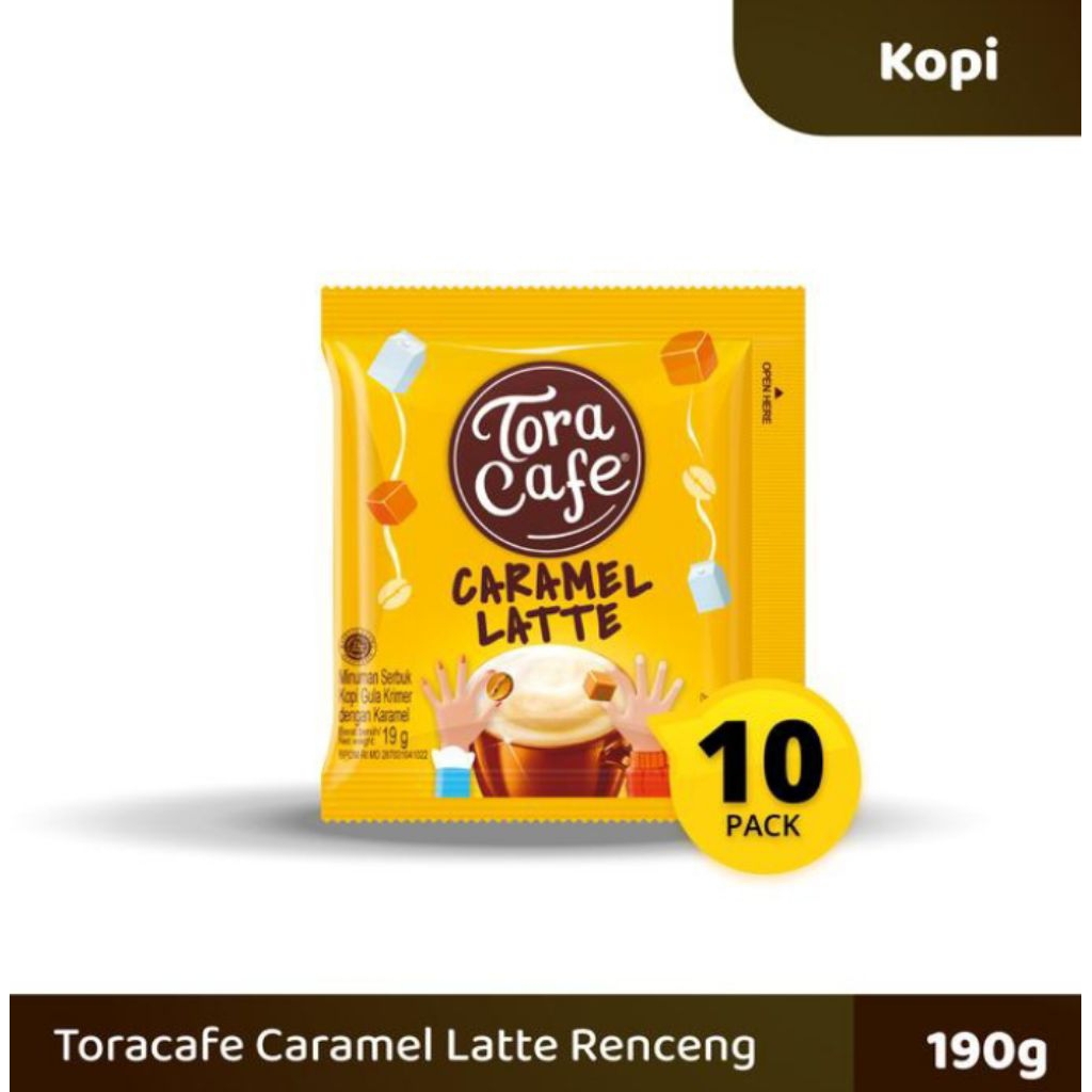 

Kopi Toracafe Caramel Latte Isi 10 Sachet