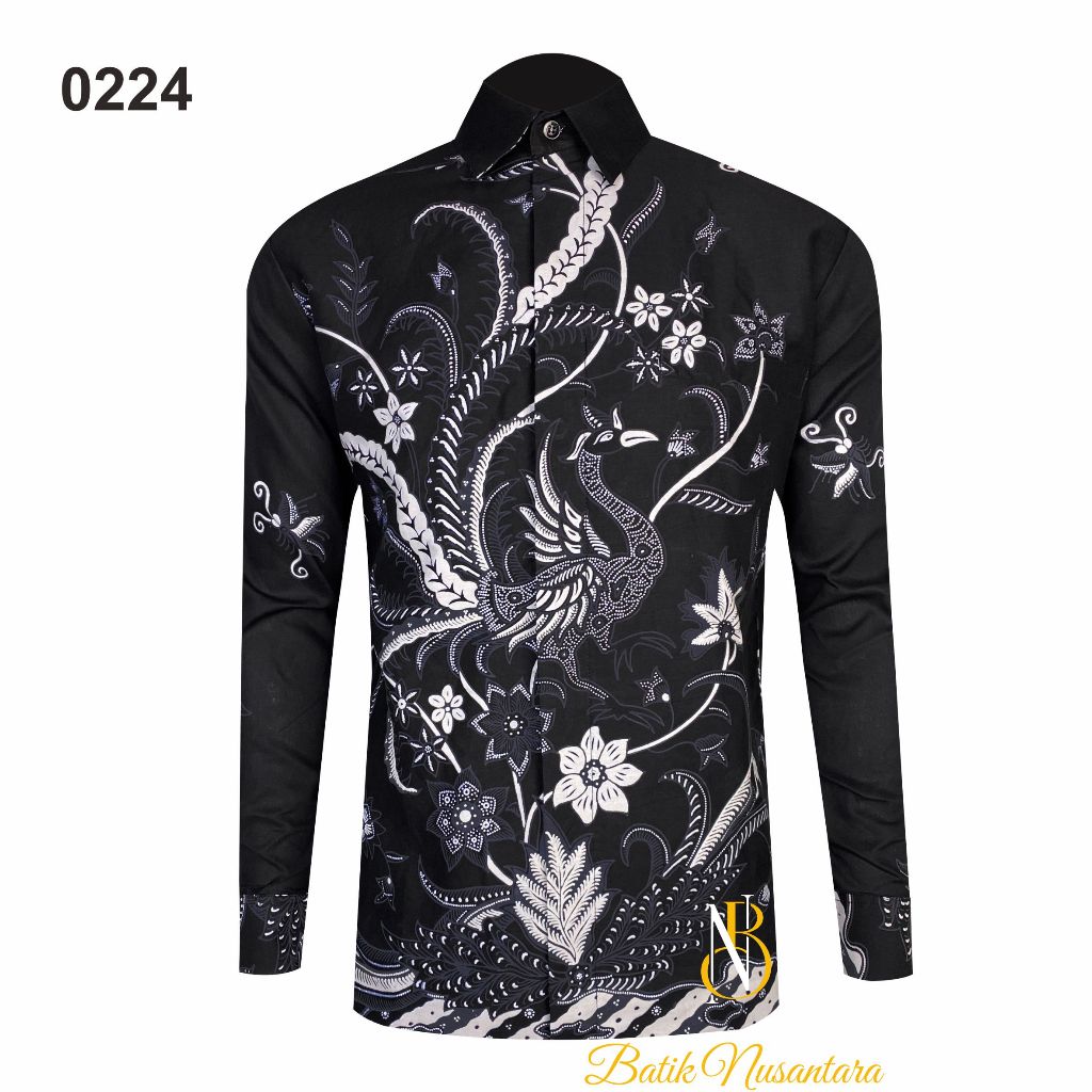 

Batik Nusantara Indonesia Kemeja Batik Slimfit Lapis Furing 0224 / Batik Pria