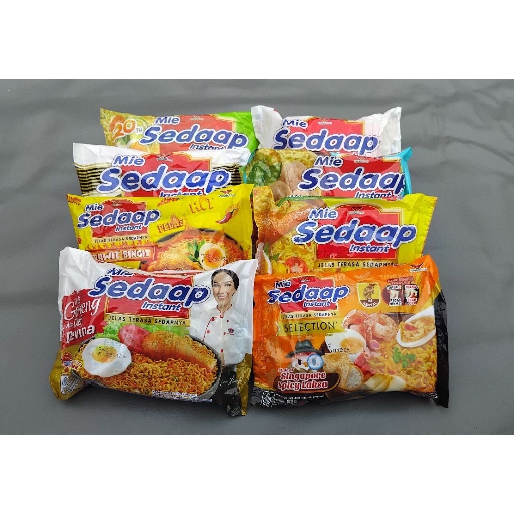 

Mie Sedaap Satuan – Lengkap Semua Rasa! Bisa Pilih Varian