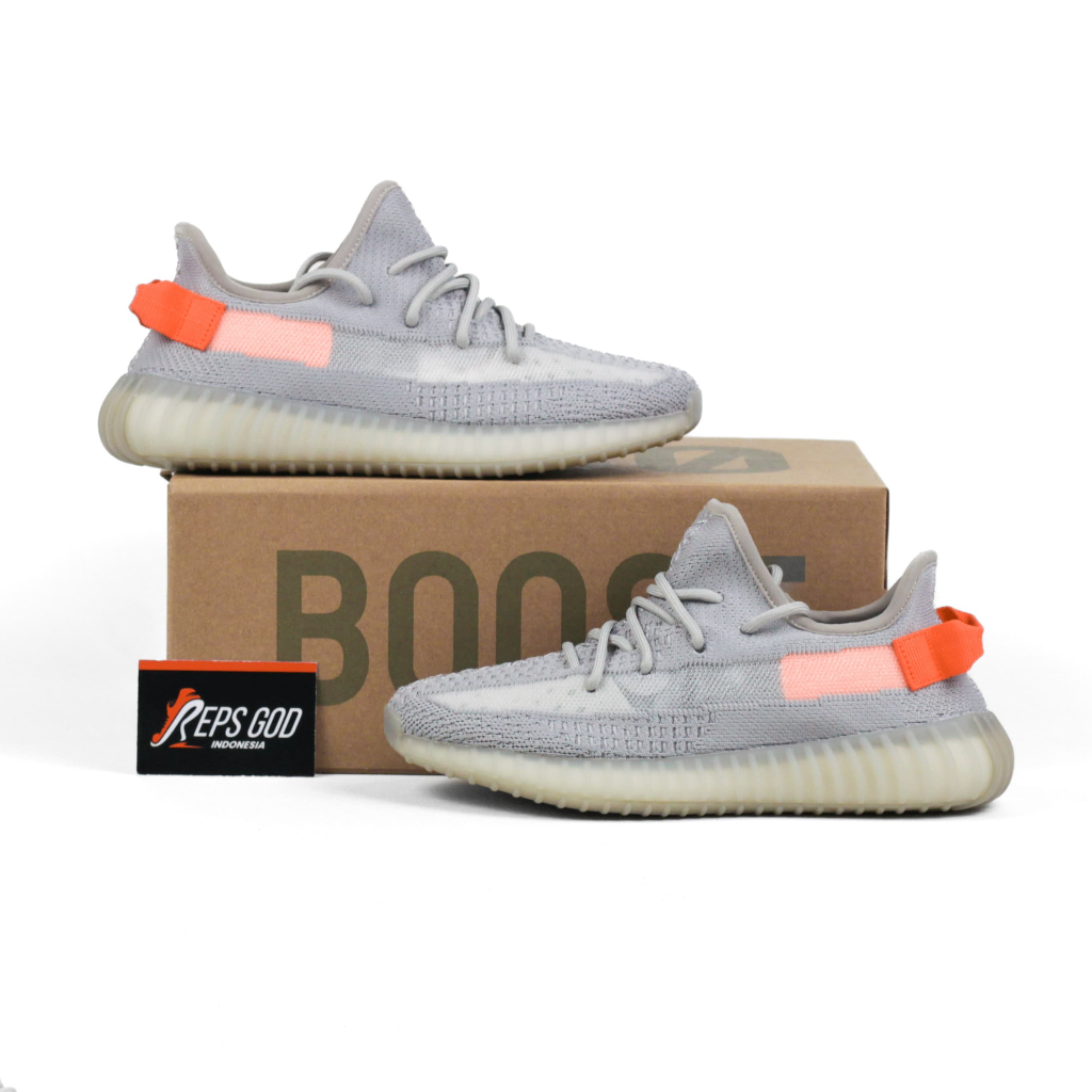 Sepatu Adidas Yeezy Boost 350 V2 Tail Light Casual Gym Olahraga Jogging Joging Pria Wanita Sneakers