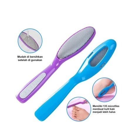 Kikir Kaki - Kikir Kulit Mati Kaki - Penghalus Tumit Telapak Kaki - rk_glow