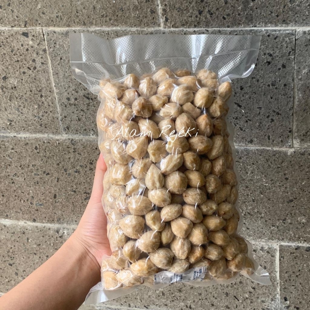 

Kemiri Kupas Bulat Premium & Vacuum 1KG