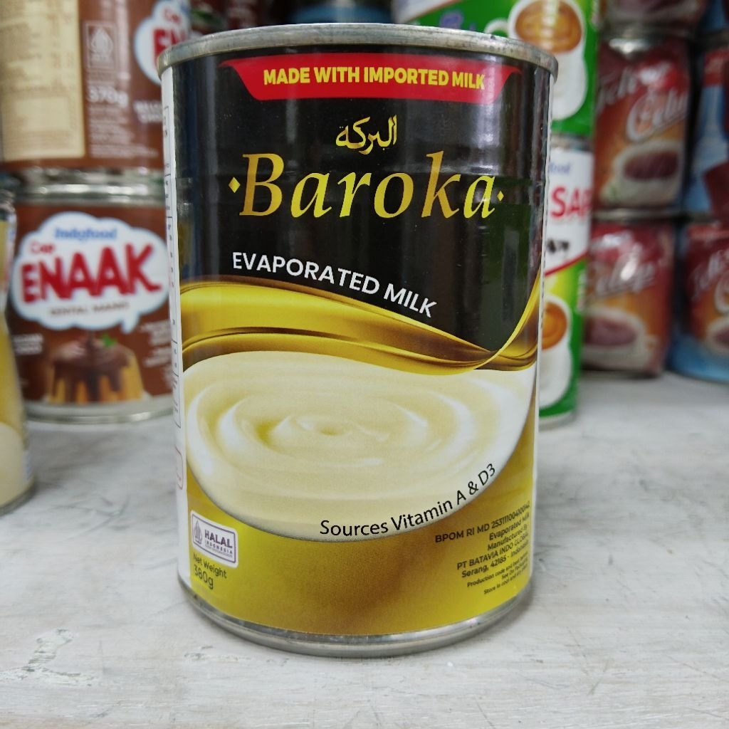 

Susu evaporasi barokah 380g