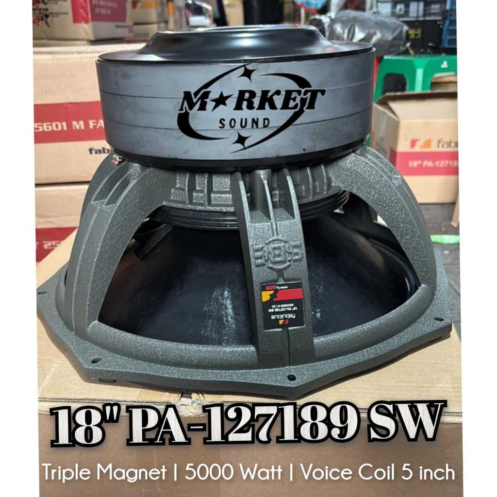 FREE PACKING KAYU Speaker ACR  fabulous  18" PA-127189 SW  18 Inch Subwoofer Triple magnet 5000 watt