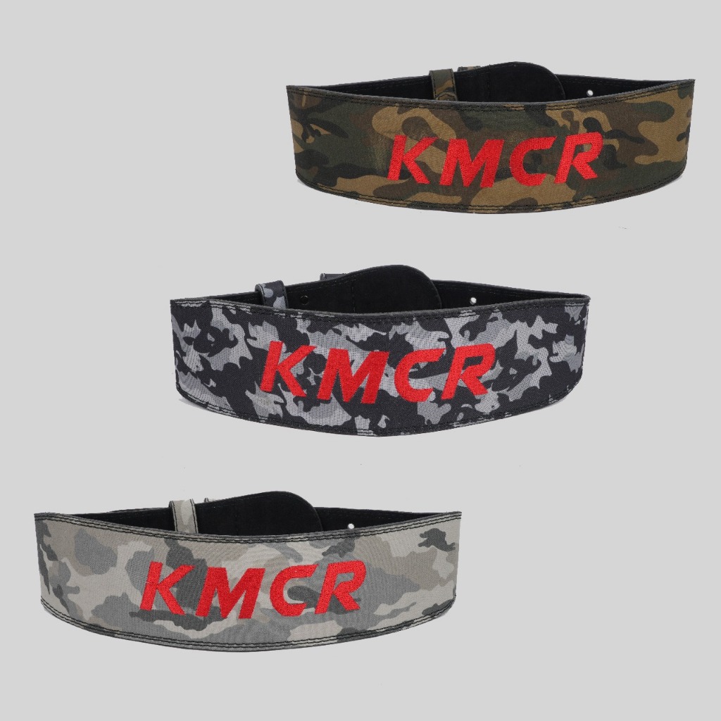 SABUK GYM ARMY PRIA FITNESS & GYM BAHAN SEMI KULIT SABUK ANGKAT BEBAN - KMCR NEXTLEVEL