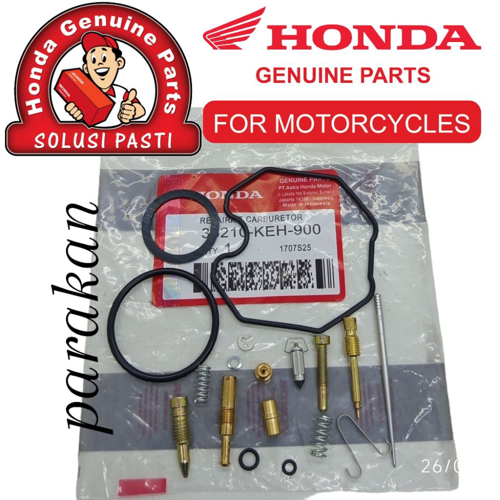 REPARKIT KEH REPAIR KIT KARBURATOR HONDA  MEGAPRO LAMA PRIMUS GL PRO GL MAX NEOTECH