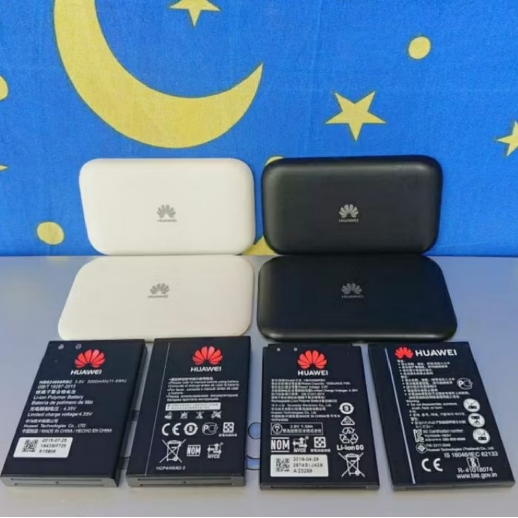 Baterai Bolt Slim 2 Huawei HB434666RBC E5577 E5576 E5673 E5573 M2P 3000mAh'1500mAh Untuk WiFi Modem 