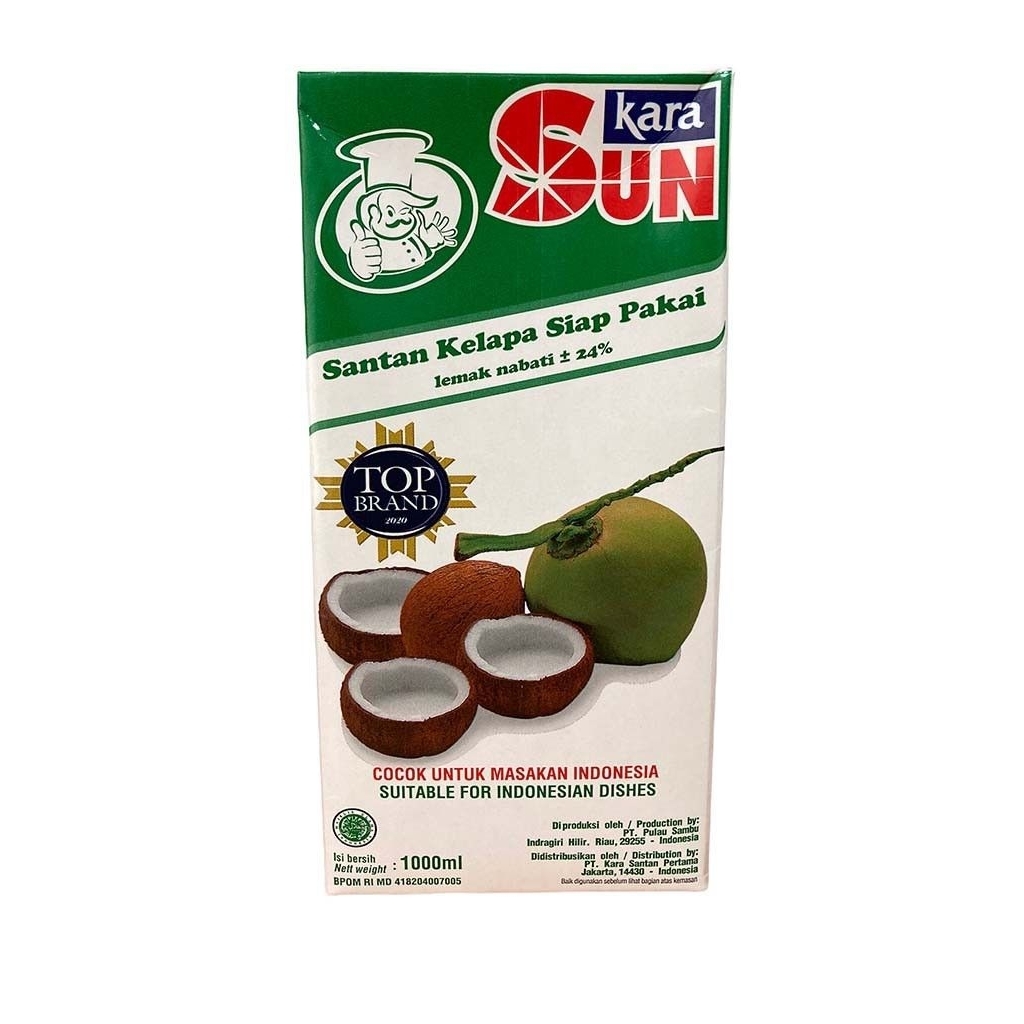 

SUN KARA SANTAN KELAPA KENTAL DAN CAIR 1LTR