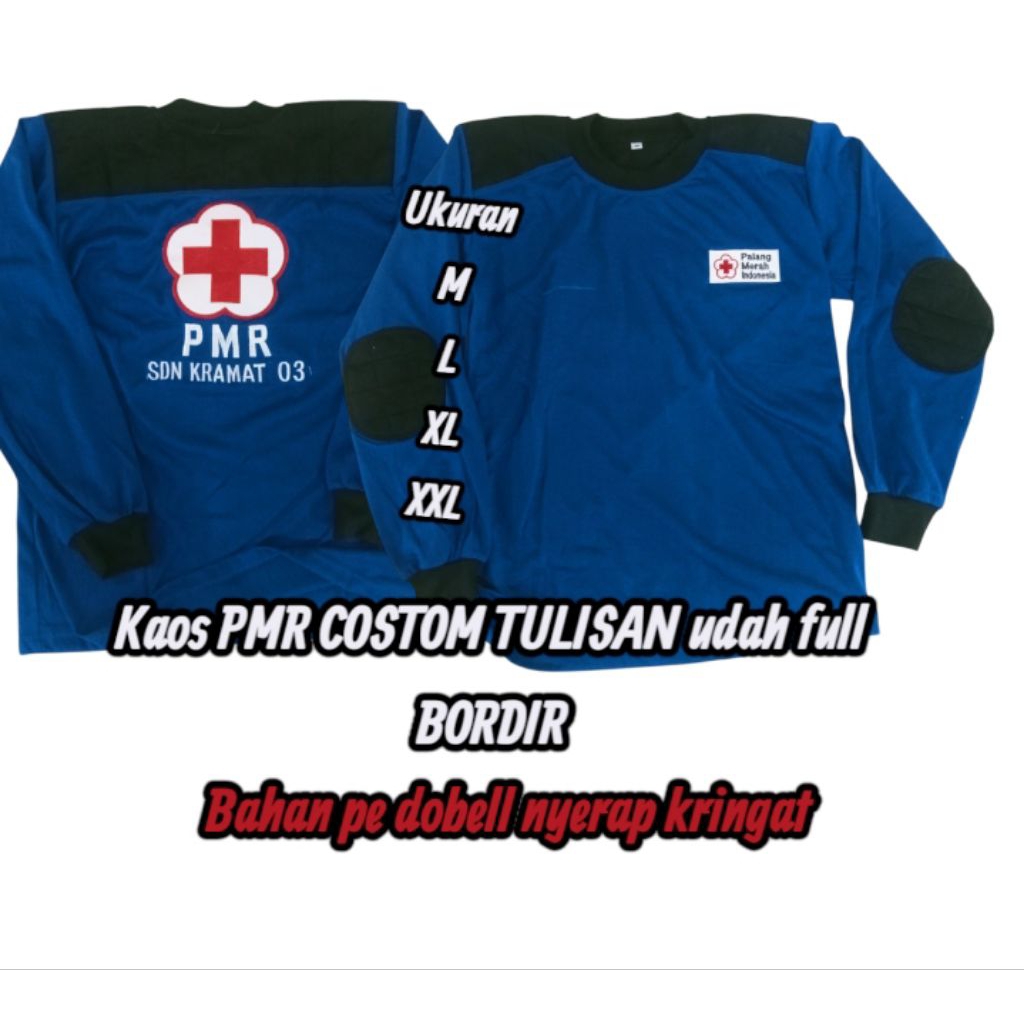 kaos PMR/PMI full bordir costom