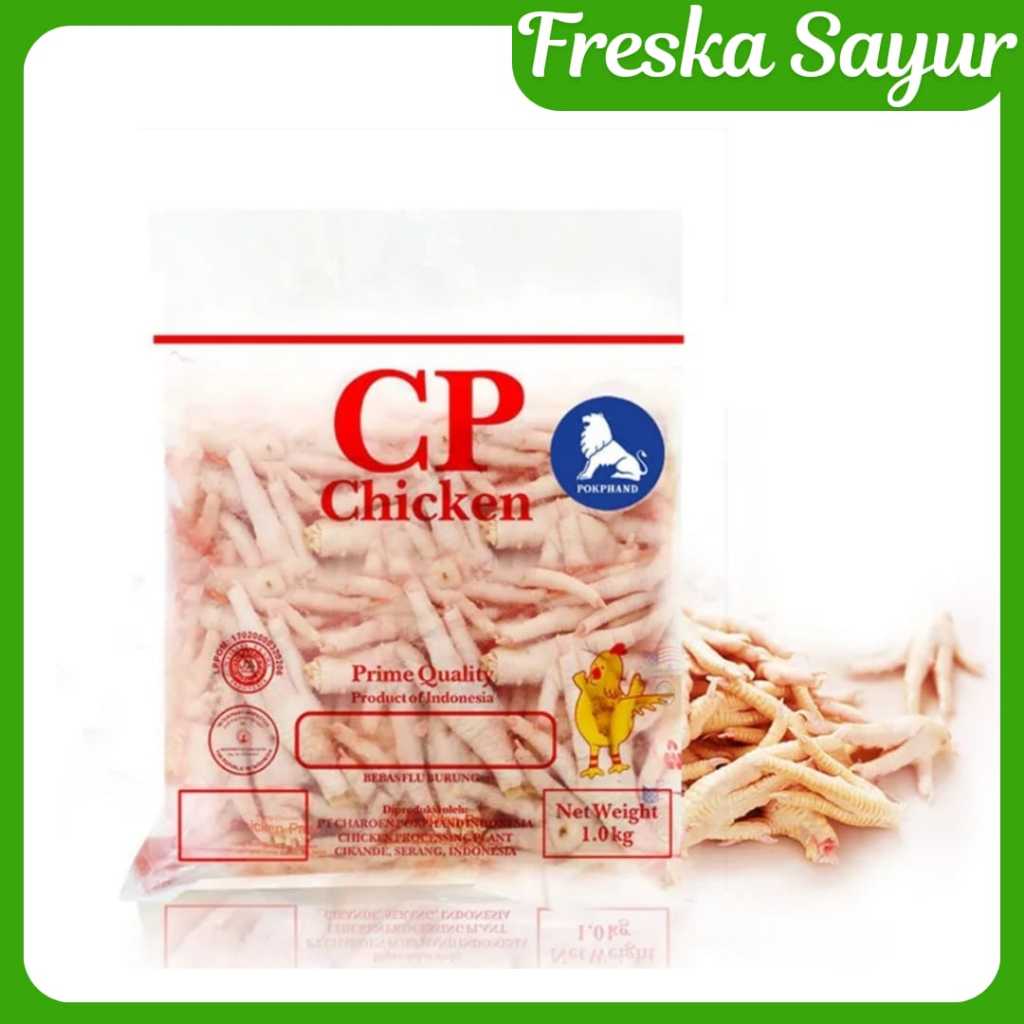

Ceker Ayam CP Chicken 1 kg I Prime Quality
