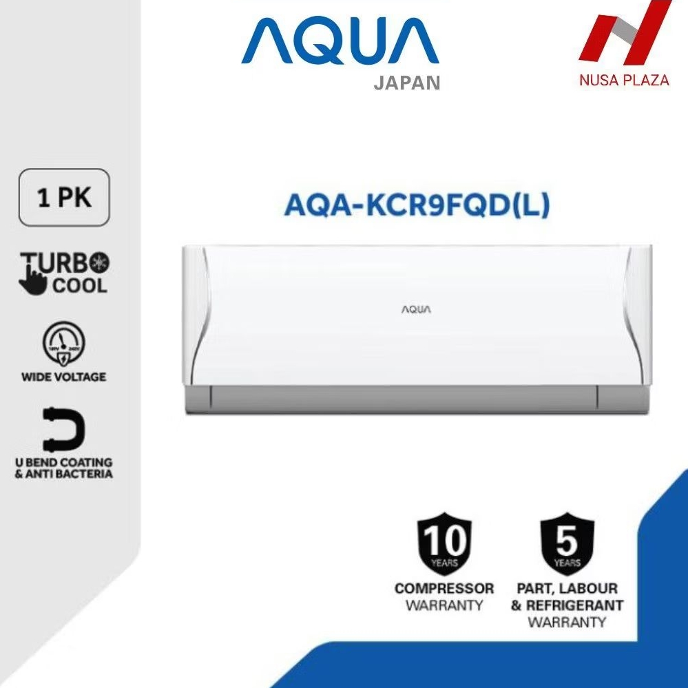 AC AQUA JAPAN 1 PK AQA-KR/CR09FQAL / AQA-KR/CR09FQDL ANTI KARAT + BACTERIAL FIN