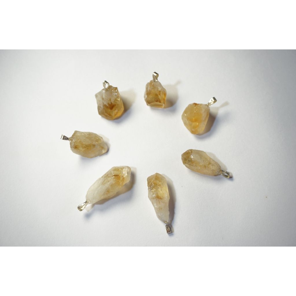 Rough Citrine/Liontin