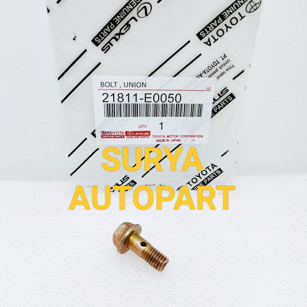 BAUT INJECTOR BOLT INJEKTOR DYNA HT130 130HT 130LT