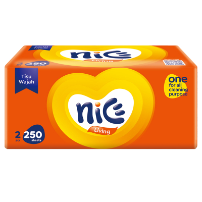 Nice Facial Tissue  Nice tisu wajah 250'S