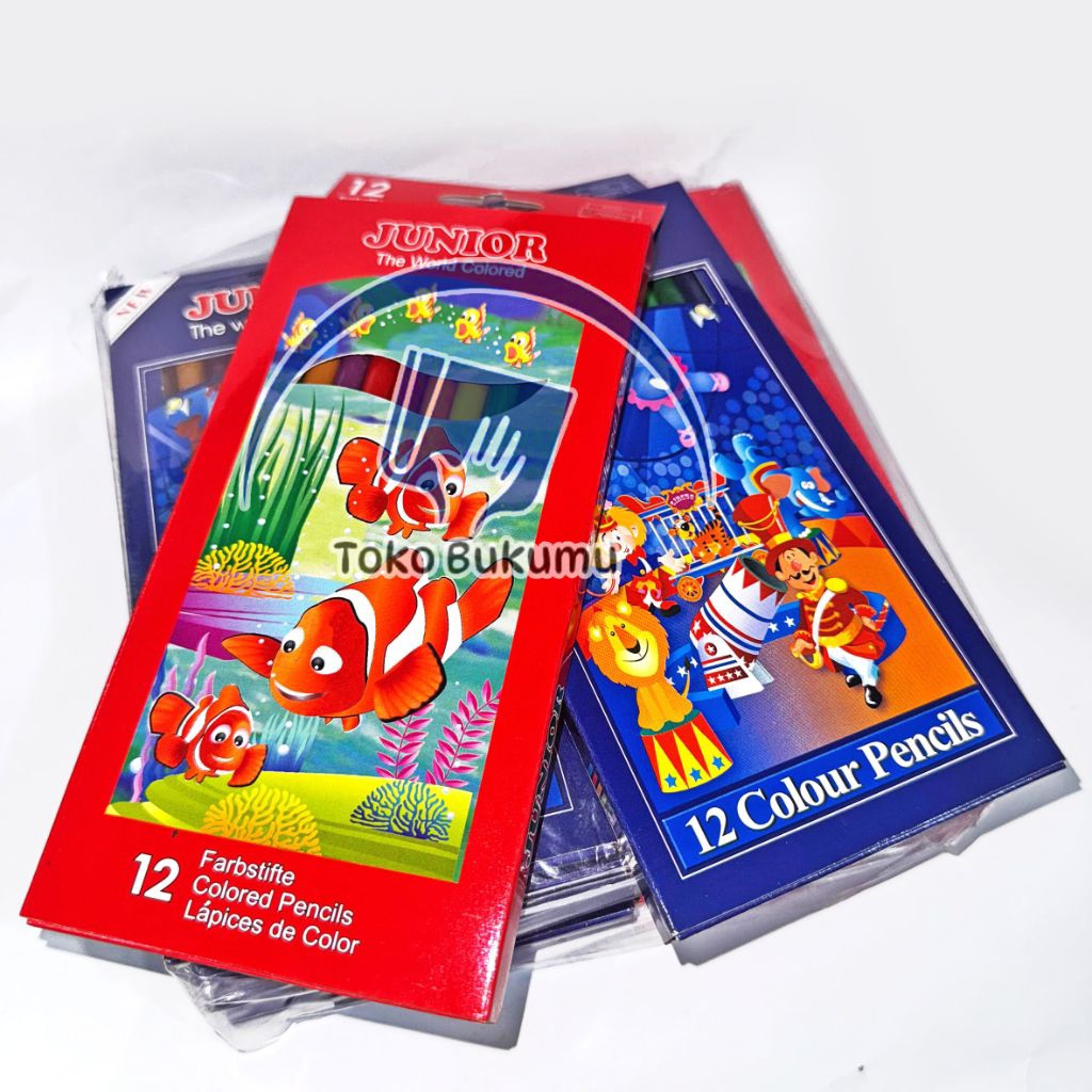 

Junior Pensil 12 Warna Murah Panjang (Full) Color Pencil 510