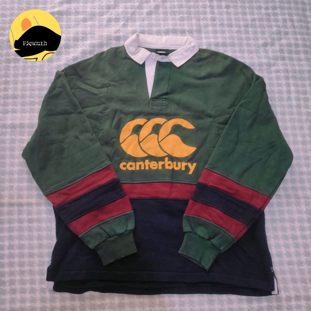 canterbury rugby size XL full bordir