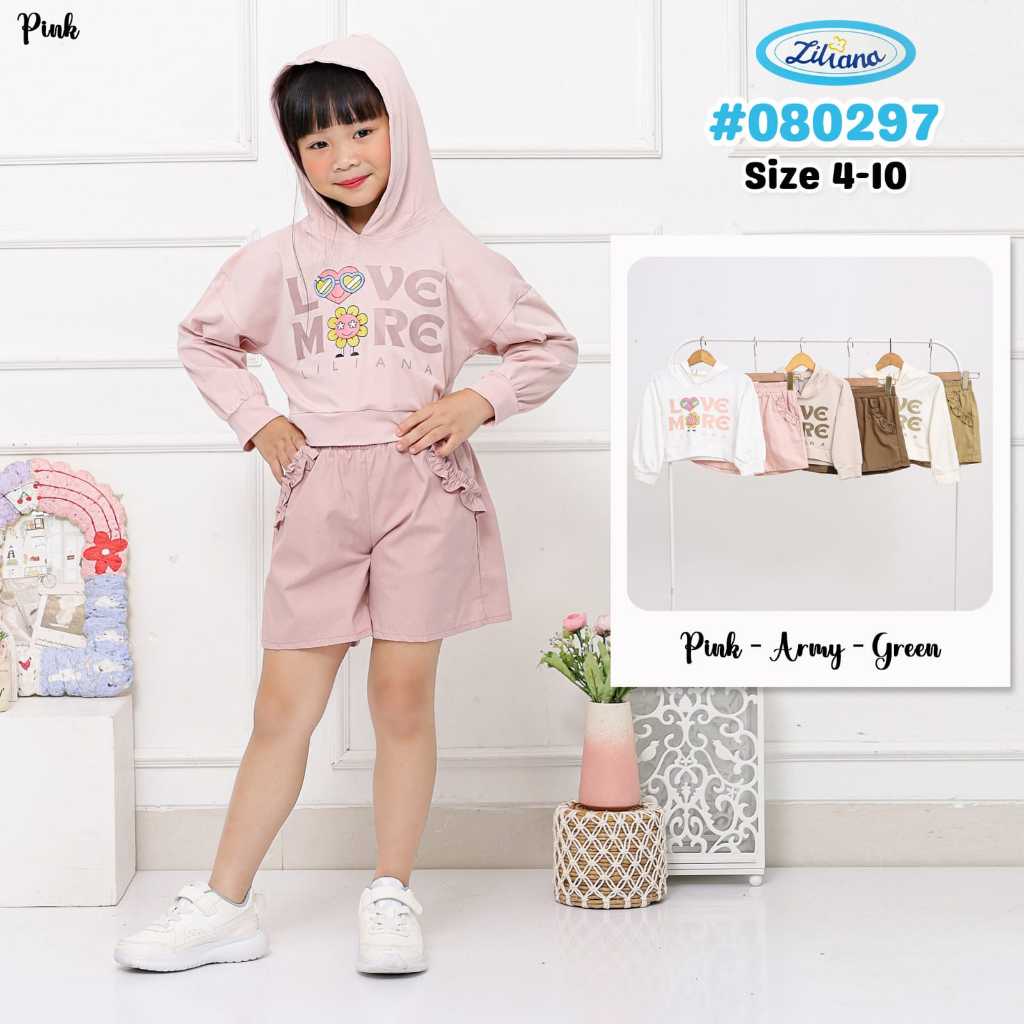 Lilianakids Calista Set - Setelan Anak Perempuan Baju dan Rok
