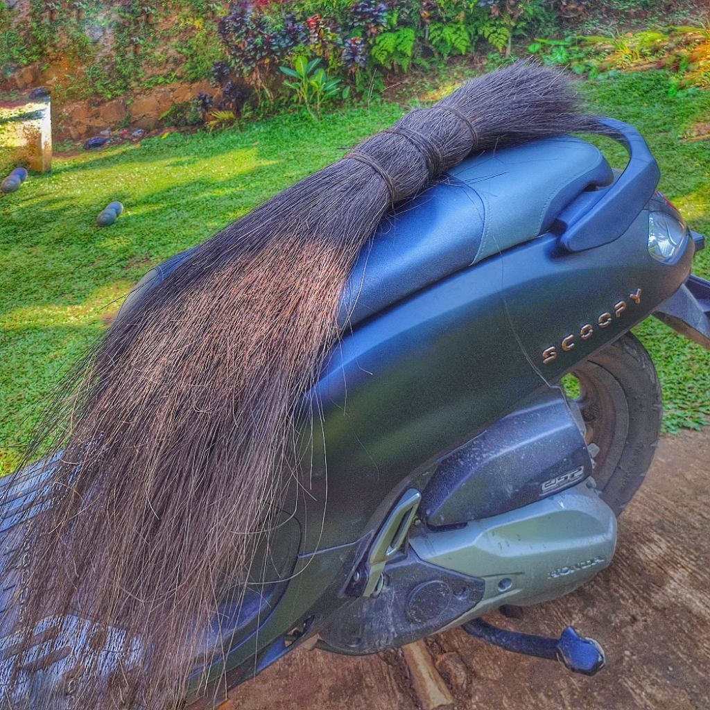 Ijuk aren super original panjang/ijuk aren cocok untuk kerajinan dan kakaban/ijuk bahan  sapu