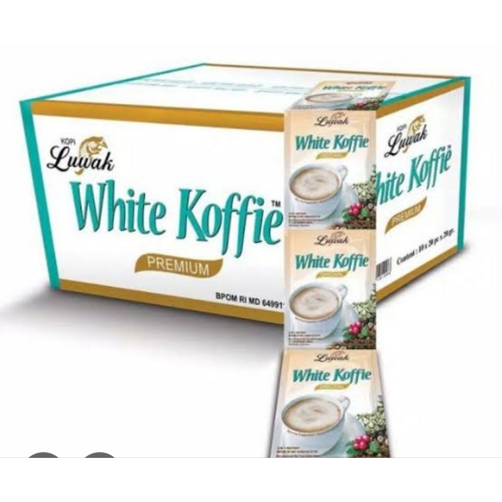 

KOPI LUWAK WHITE COFEE ISI 12 RENCENG x 10 BUNGKUS (ISI 120 PCS)