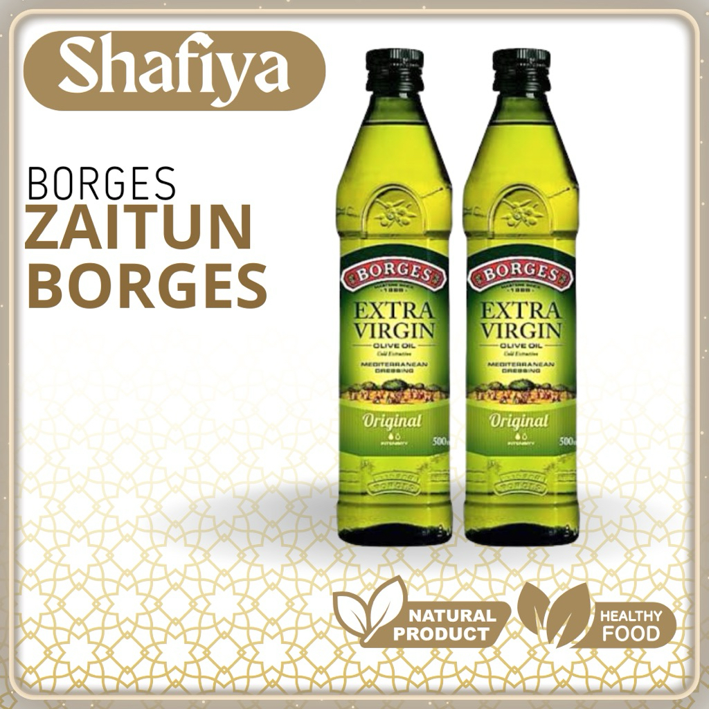 

Borges Extra Virgin Olive Oil 500 ML Minyak Zaitun Import Spain