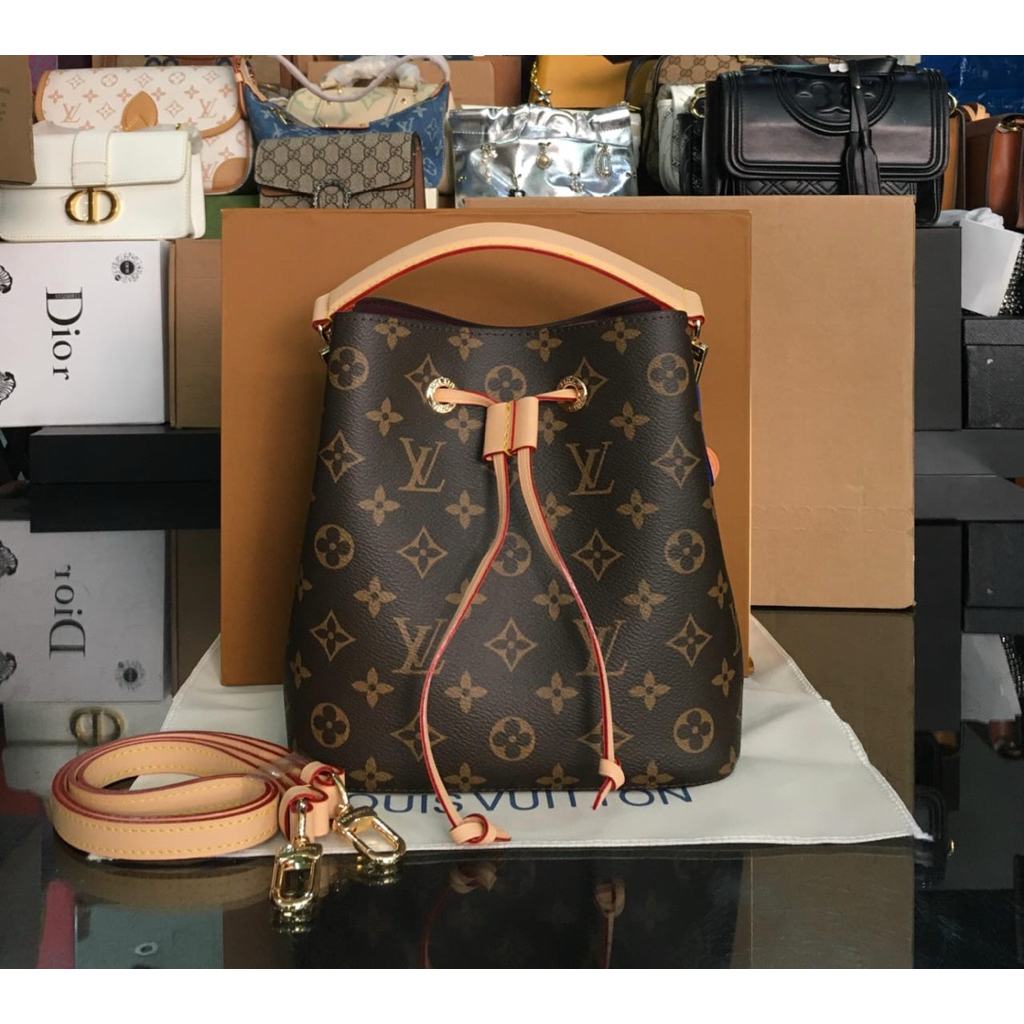 LV Neo Noe BB Monogram M46581 / 46581 with Magnet Box (Double Box)