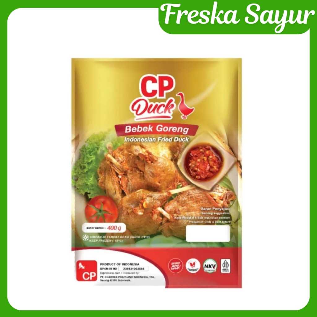 

CP Duck Bebek Goreng 400 gr