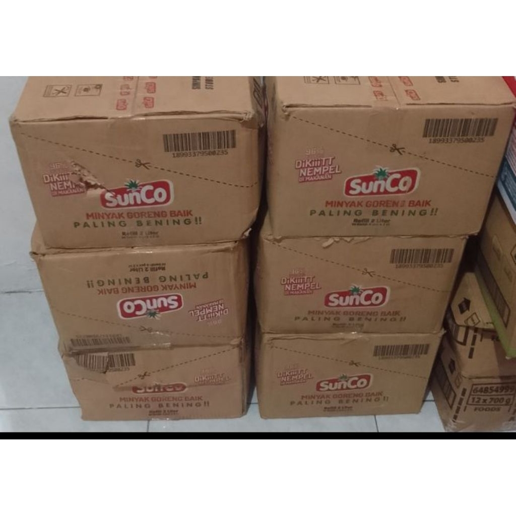

Minyak Goreng Sunco 2L x 1 dus isi 6