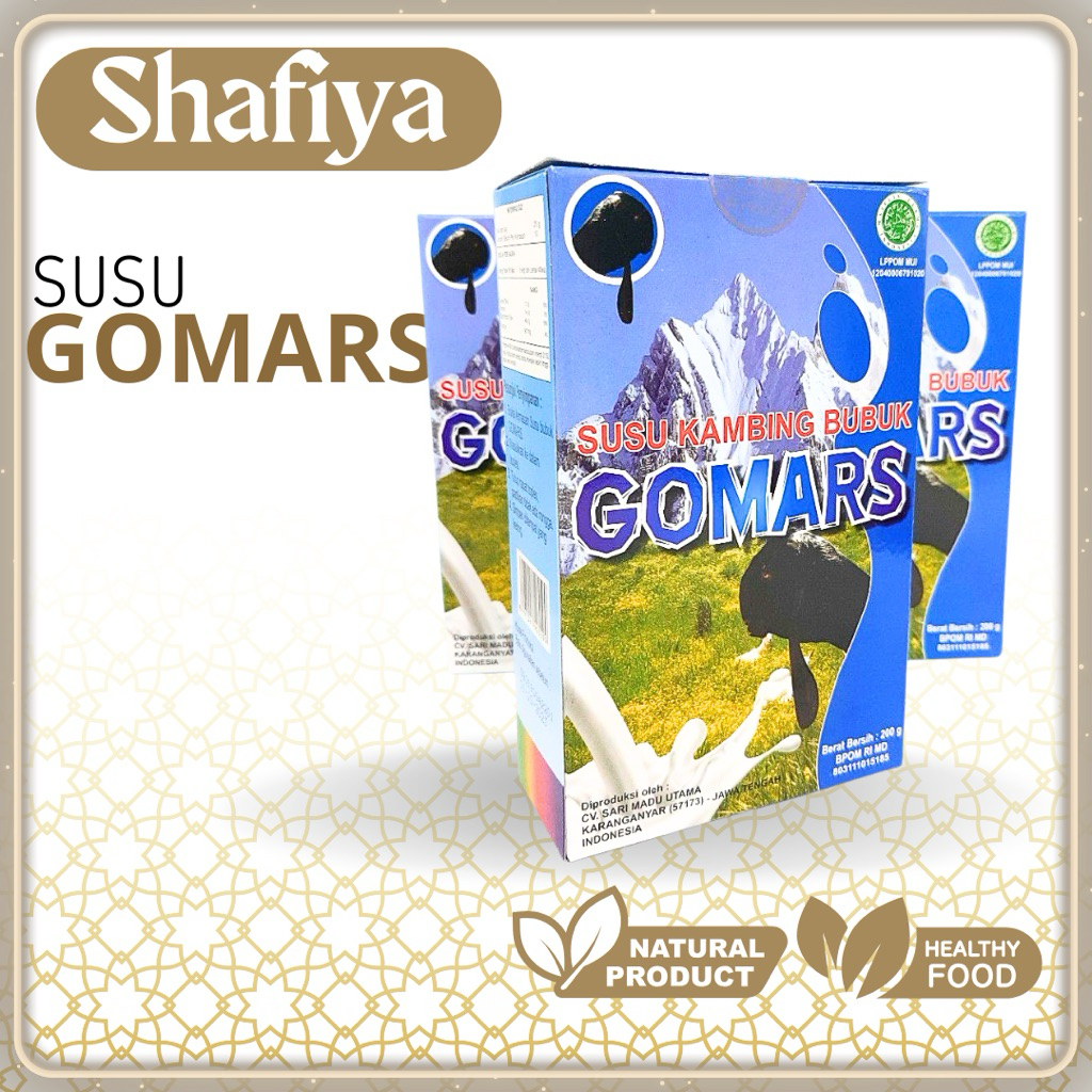 

Susu Kambing Gomars Original