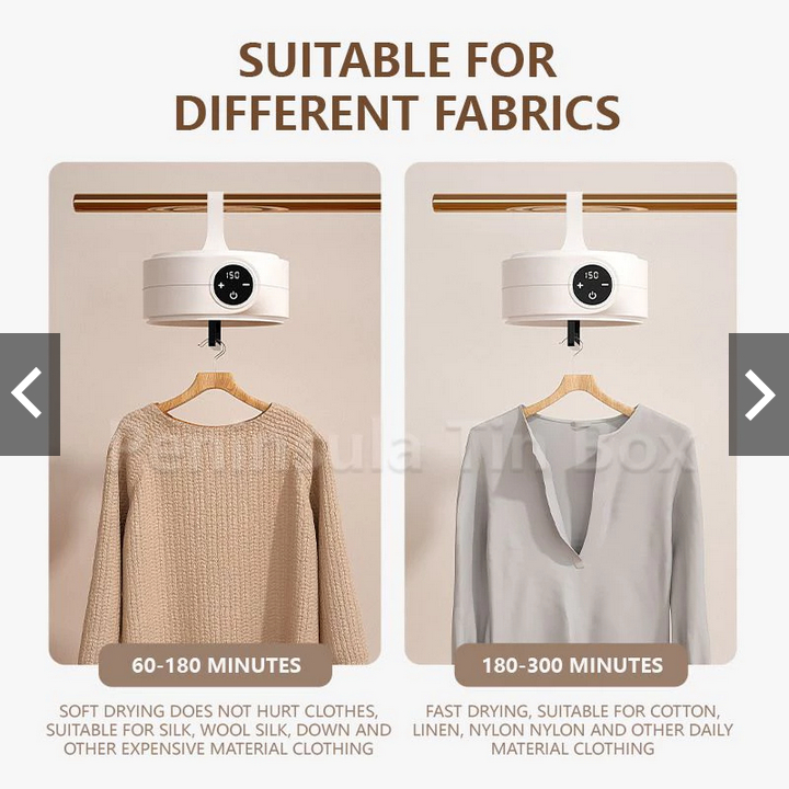 Pengering Pakaian Lipat Listrik Pengering Otomatis Untuk Pakaian