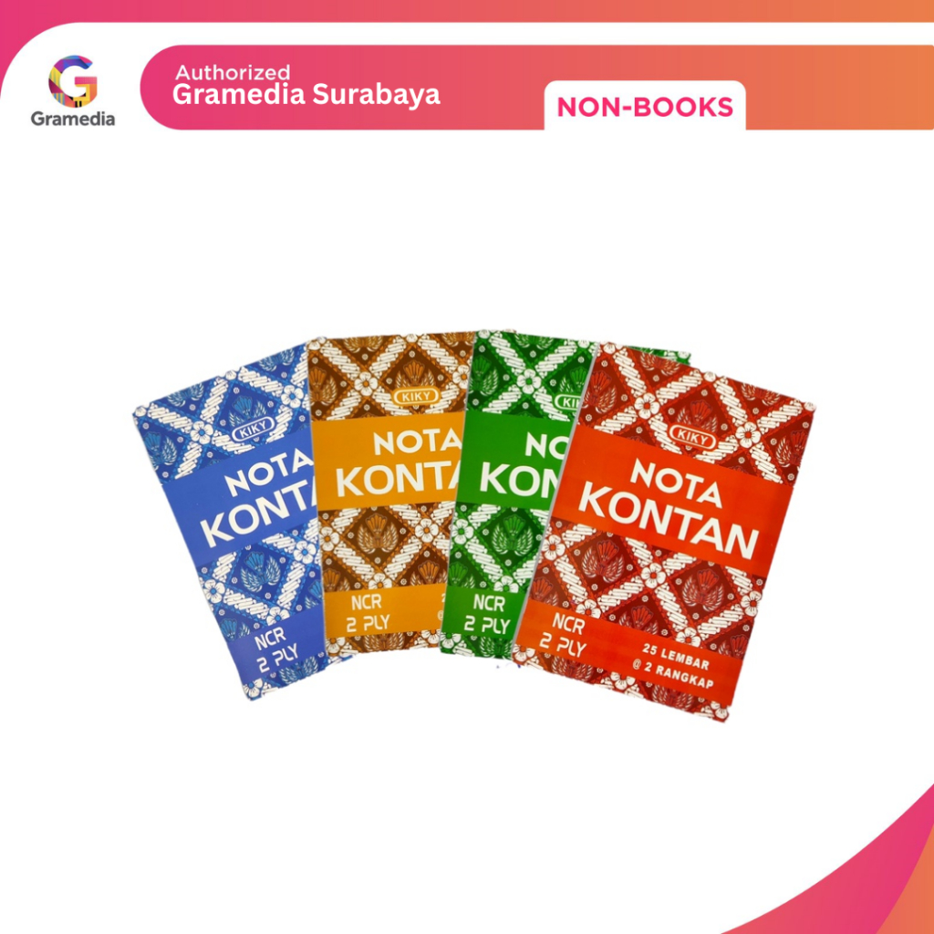 

Gramedia Surabaya NB - KIKY NOTA KONTAN 2 PLY KECIL