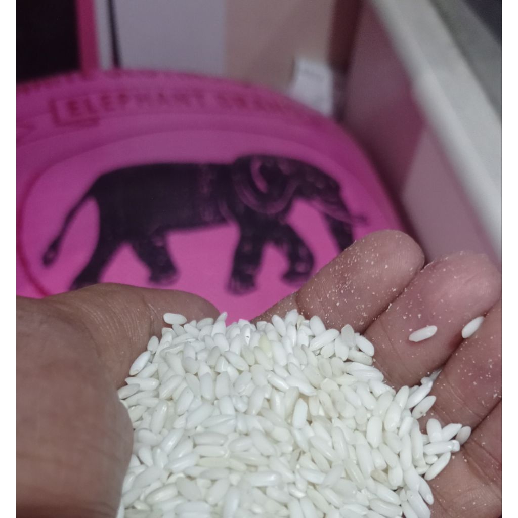 

Beras ketan import super cap Gajah