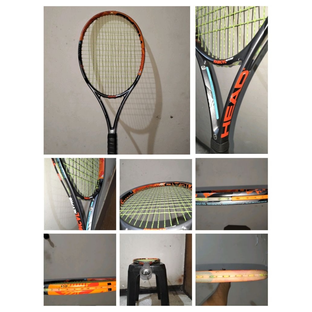 Raket Tenis Second Original Head