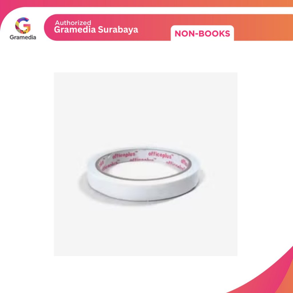 

Gramedia Surabaya NB - Office-Plus Double Tape 12mm x 10m