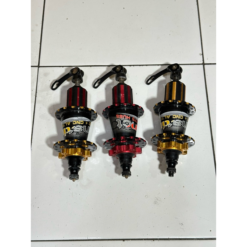 Hub Freehub/BOS Sepeda SYTE slop cassete 32HOLE/LUBANG SYTE INSTINC 4 bearing belakang dan 2 bearing