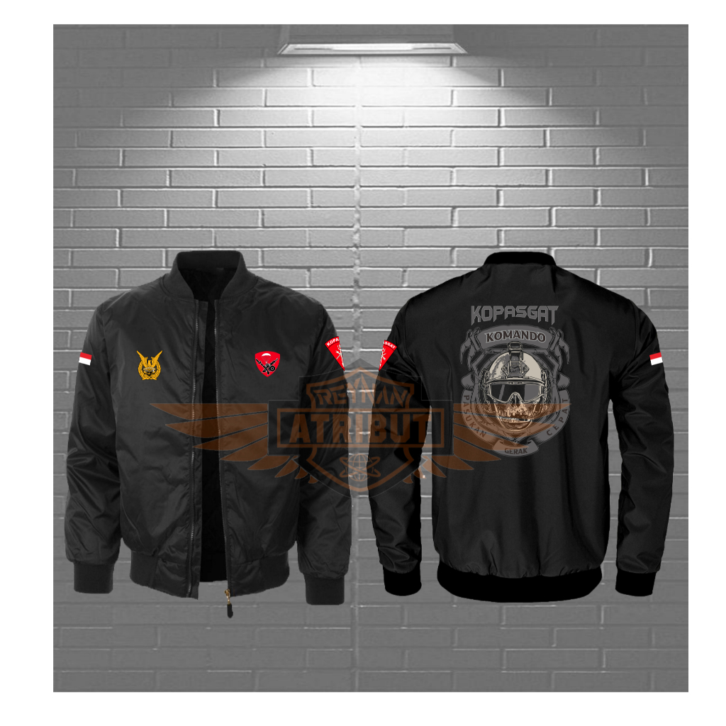 jaket kopasgat / jaket bomber kopasgat / jaket bomber tni