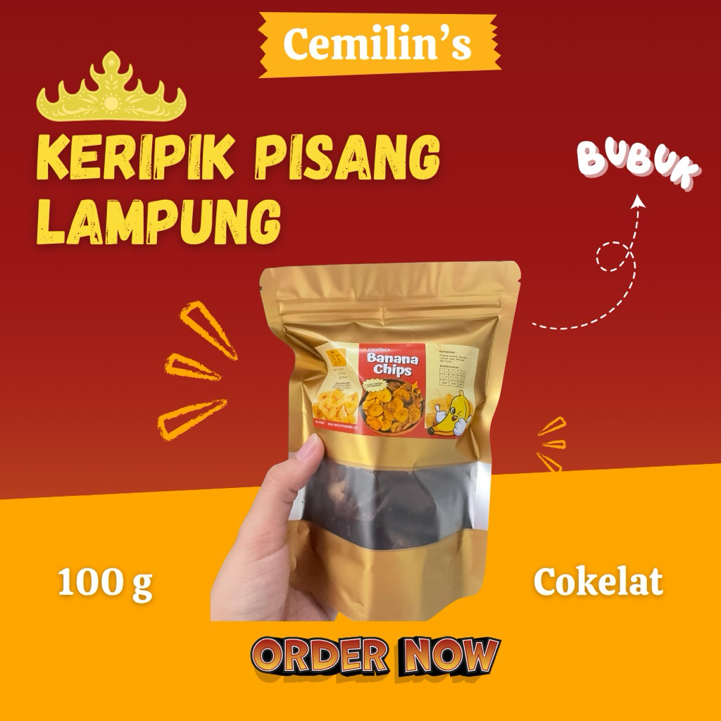 

Keripik Pisang Selimut Coklat by Cemilin’s