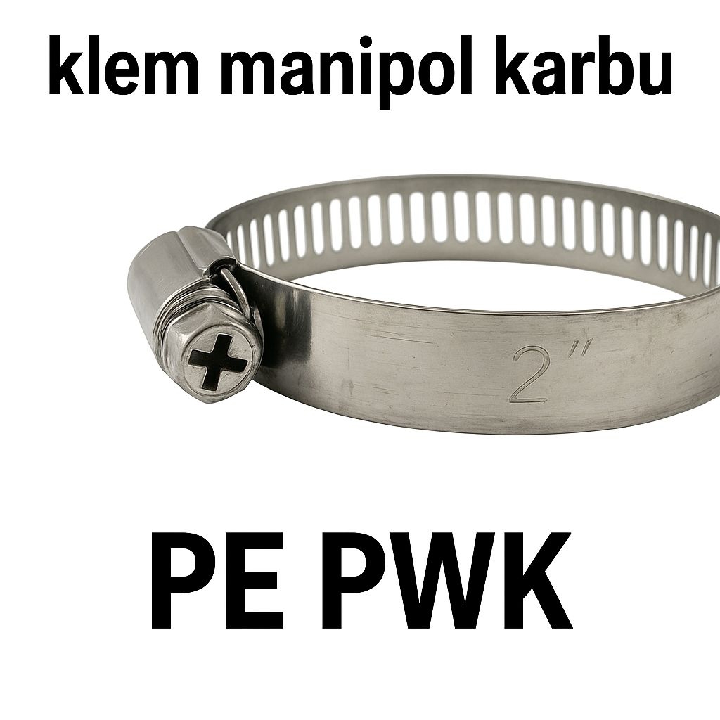 KLEM MANIFOLD MANIPOL KARBURATOR PE PWK | Bahan Stainless Universal