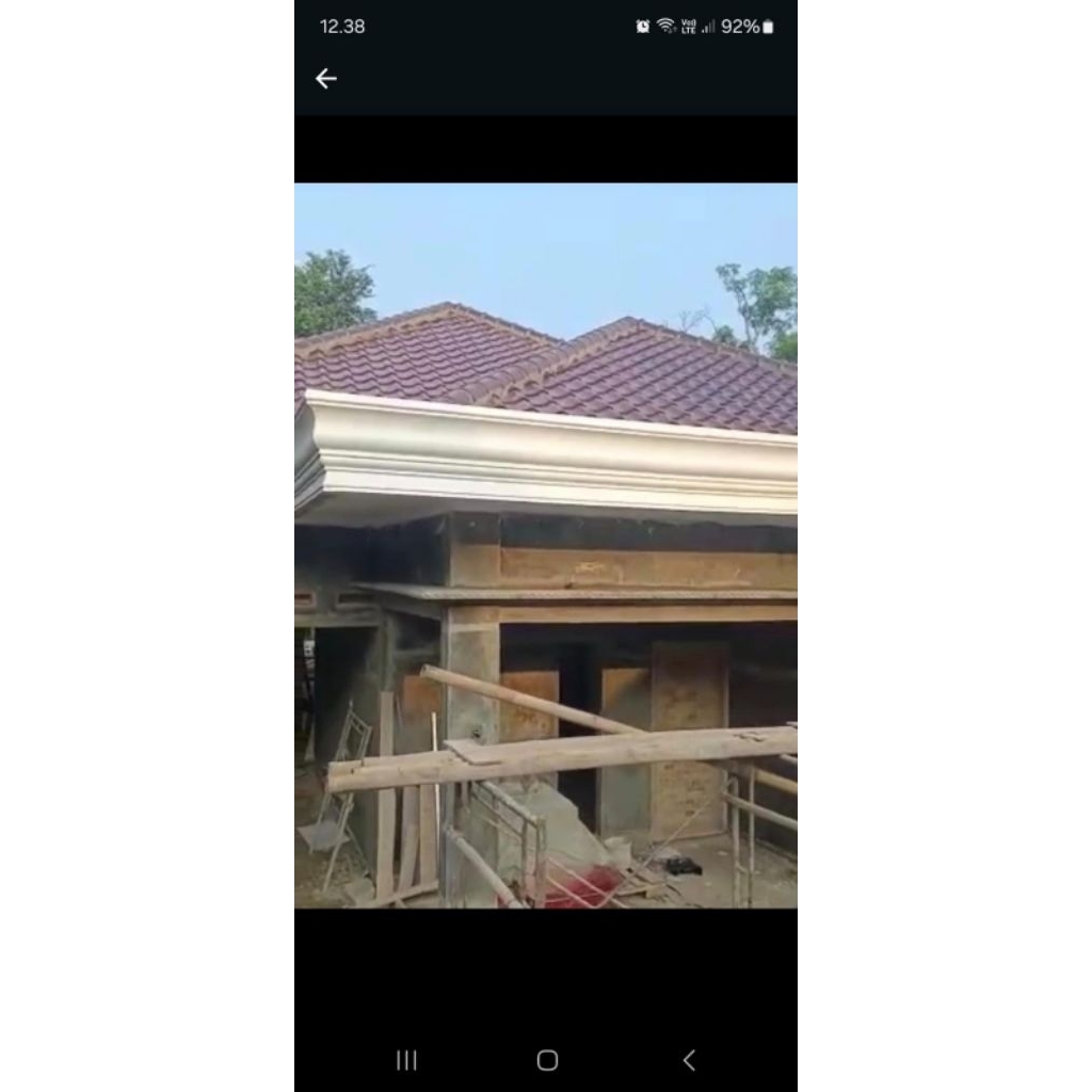 lisplang beton minimalis 25 cm x 200 cm