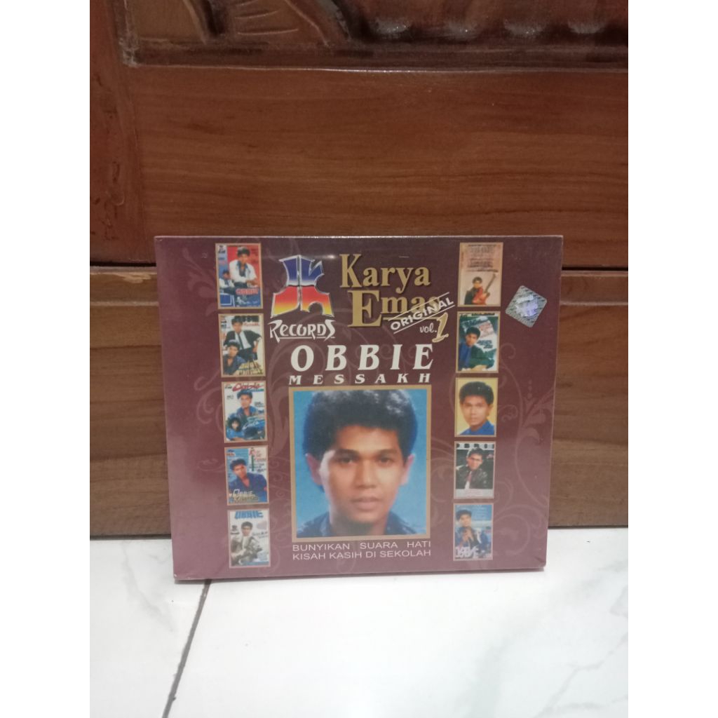 CD musik Kaset musik ori JK records Obbie Messakh karya emas original volume 2