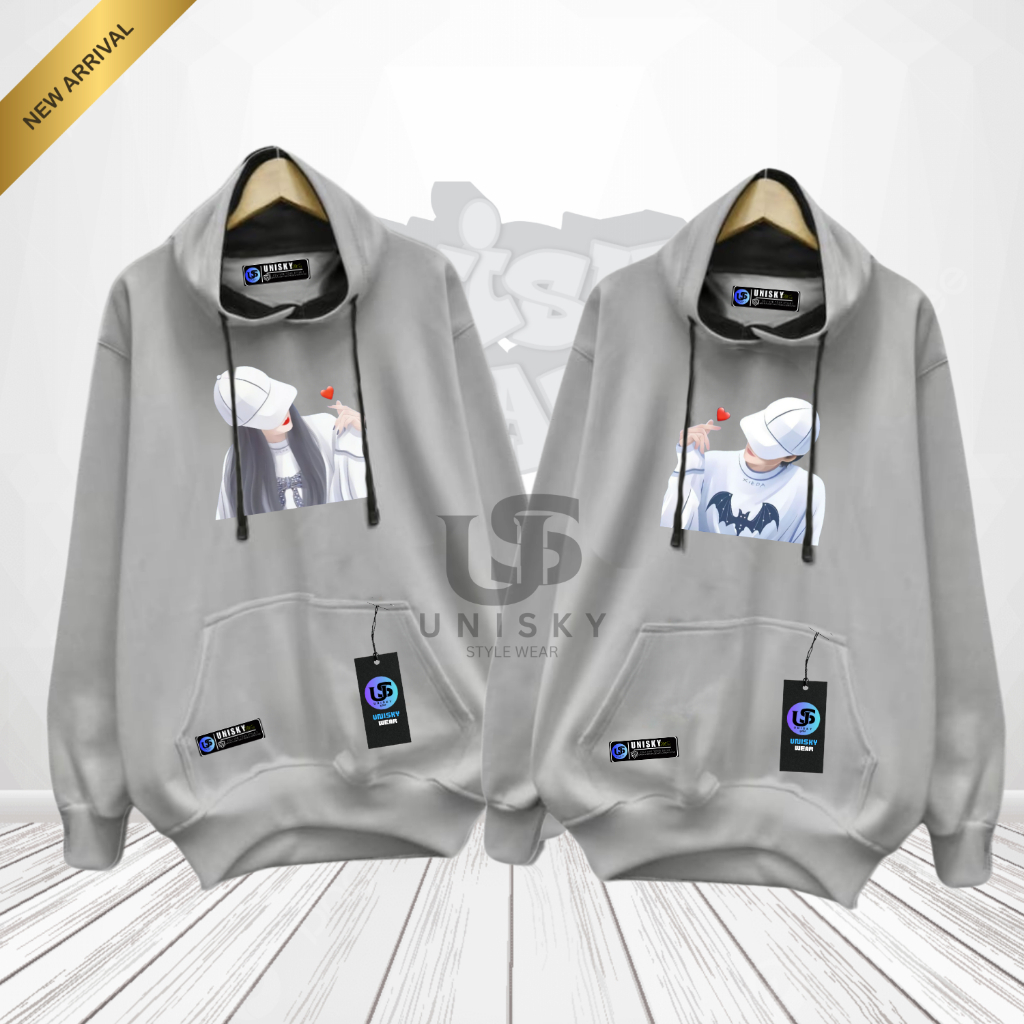 [COD] Jacket Couple Pasangan/ Sweater Couple Pasangan 2 Pcs Tebal dan Nyaman/ Switer Couple Pacar lo