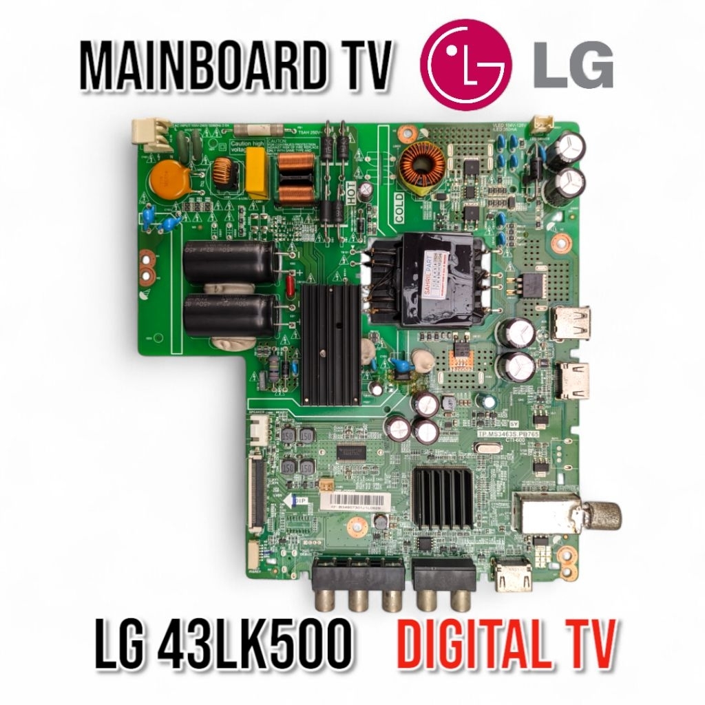 MB TV LG 43LK500 - MAINBOARD TV LG 43LK500 - LG 43LK500PTA DIGITAL TV
