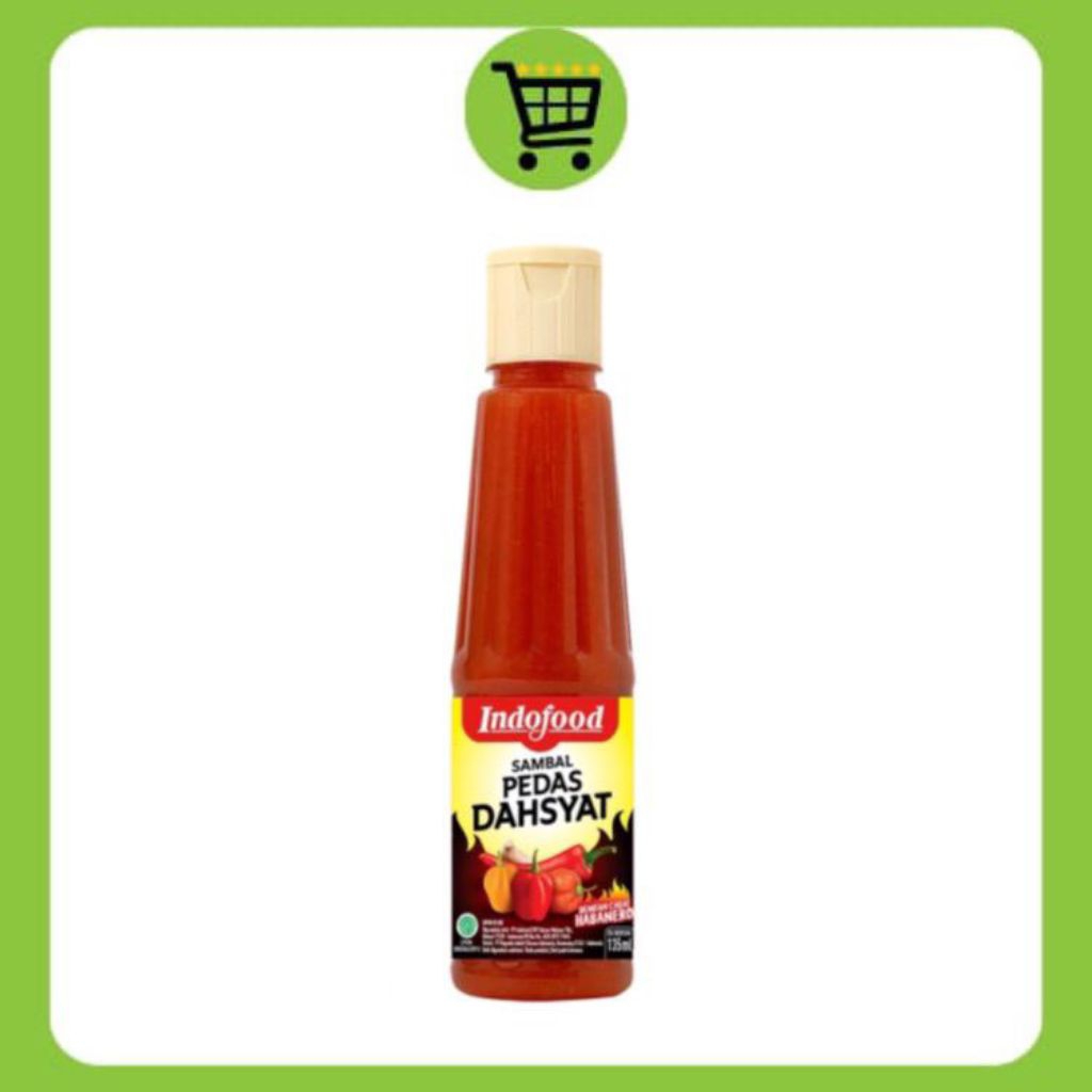 

•DailyMart• Indofood Saus Sambal Pedas Dahsyat 135ml | Saos Pedas Dahsyat Indofood