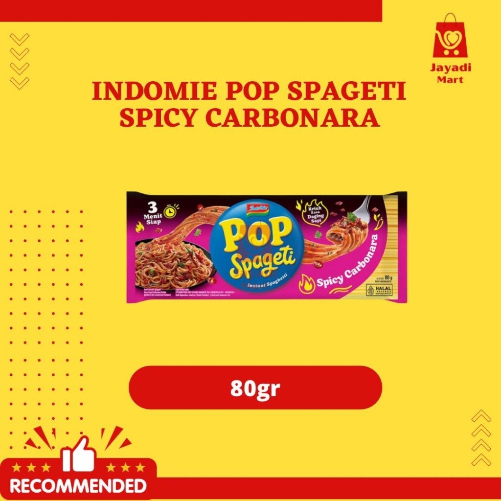 

NEW PRODUCT!! INDOMIE POP SPAGETI SPICY CARBONARA / SPICY BOLOGNESE PER PCS SPAGETI VIRAL COD
