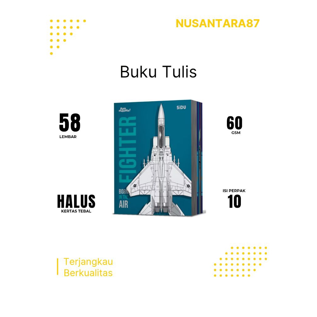 

Sidu Buku Tulis 58 Lembar