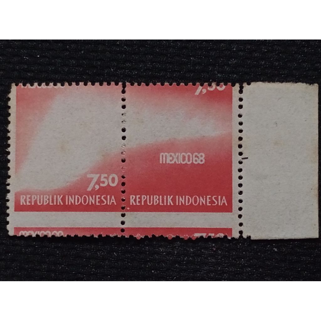 

Prangko Misprint Seri Olimpiade Mexico 1968