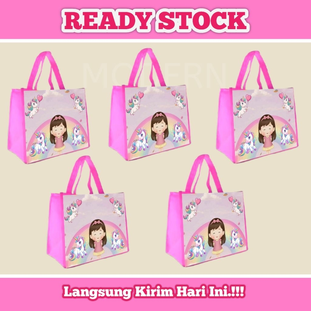 

Goodie Bag Ulang Tahun Anak – Spunbond Tebal & Kuat – Siap Kirim!